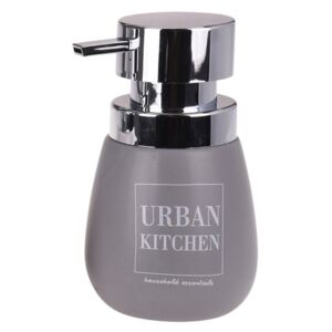 Dávkovač na tekuté mydlo Urban kitchen, sivá