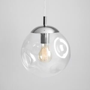 Aldex AMALF | Sklenená visiaca lampa v tvare gule Veľkosť: 25cm