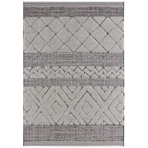 Mint Rugs - Hanse Home koberce Kusový koberec Handira 103904 Black/Grey - 80x150 cm