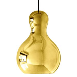 Fritz Hansen Závesná lampa Calabash P3, gold chrome