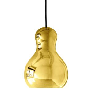 Fritz Hansen Závesná lampa Calabash P2, gold chrome