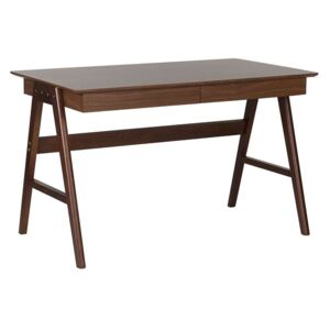 Písací stôl Sherry (tmavé drevo). Akcia -21%. Vlastná spoľahlivá doprava až k Vám domov