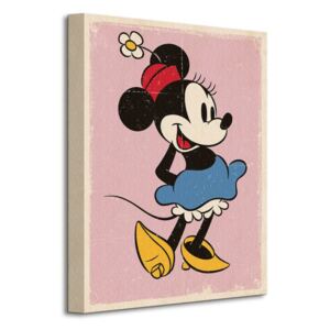Obraz na plátne Disney Minnie Mouse (Retro) 30x40cm WDC92456