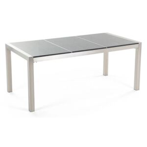 Záhradný stôl Grosso (tmavosivá) (leštený granit). Akcia -14%. Vlastná spoľahlivá doprava až k Vám domov