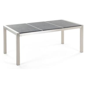 Záhradný stôl Grosso (grafit) (žíhaný granit). Akcia -21%. Vlastná spoľahlivá doprava až k Vám domov