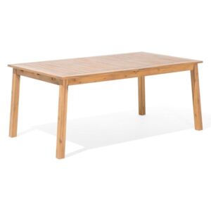 Záhradný stôl Cessi (svetlé drevo). Akcia -26%. Vlastná spoľahlivá doprava až k Vám domov