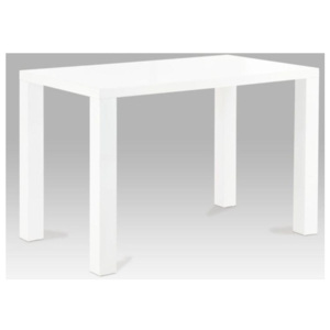 Jedálenský stôl, biela vysoký lesk HG, ASPER TYP 2 | TEMPO KONDELA