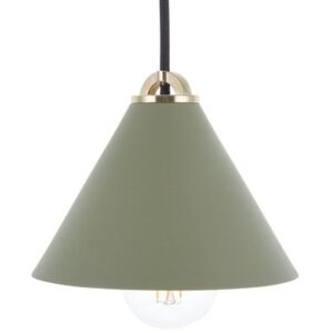 Závesná lampa Agron (olivovo zelená). Akcia -46%. Vlastná spoľahlivá doprava až k Vám domov