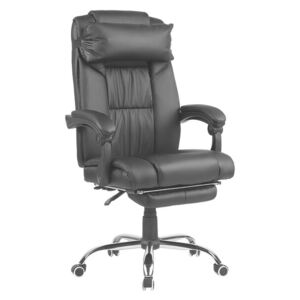 Kancelárska stolička Luxy (čierna). Akcia -24%. Vlastná spoľahlivá doprava až k Vám domov