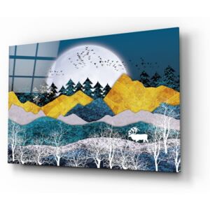 Sklenený obraz Insigne Illustration Landscape, 72 x 46 cm