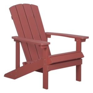Záhradná stolička Adack (červená). Akcia -30%. Vlastná spoľahlivá doprava až k Vám domov