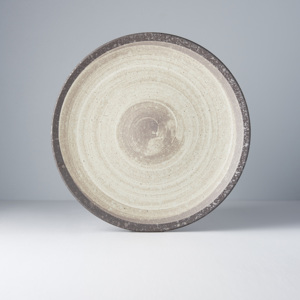 MIJ Plytký tanier Nin-Rin hnedý 29 cm