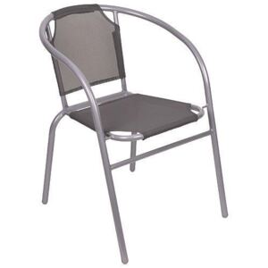 Stolička LEQ BRENDA, šedá, 60x71 cm