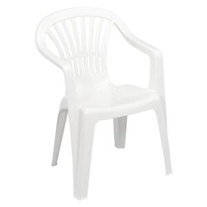 Stolička ALTEA White, biela, 80x56x54 cm