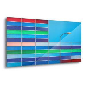 Sklenený obraz - Facade Colors by Alfonso Novillo 60x40 cm