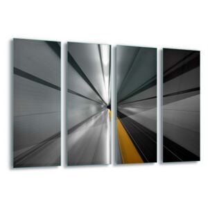 Sklenený obraz - The Power of Speed by Roland Shainidze 4 x 30x80 cm