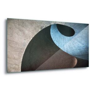 Sklenený obraz - Concrete Wave by Linda Wride 60x40 cm