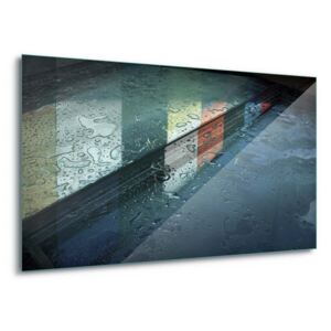 Sklenený obraz - Feflections by Henk van Maastricht 100x75 cm