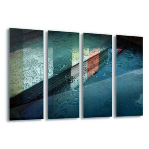 Sklenený obraz - Feflections by Henk van Maastricht 4 x 30x80 cm