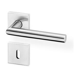 Dverové kovanie ACT Tipa EasyClick PullBloc RHR (NEREZ) - WC kľučka-kľučka s WC sadou/Nerez