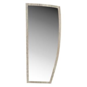Nástenné zrkadlo 106 x 45 cm pravé Dub Sonoma