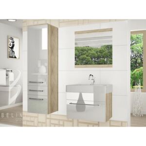 Moderná kúpeľňová zostava Sup 2pro+ so zrkadlom ZADARMO 12
