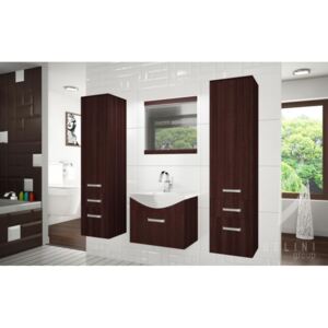 Moderná kúpeľňová zostava FINE 5PRO + zrkadlo a umývadlo 01 ZADARMO 159