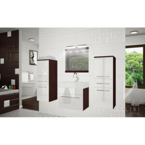 Kvalitná kúpeľňová zostava Sup 3pro+ s led osvetlením - so zrkadlom ZADARMO 73