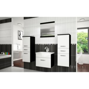 Moderná kúpeľňová zostava FINE 3PRO + zrkadlo a umývadlo 01 ZADARMO 149