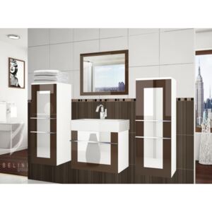 Moderná kúpeľňová zostava ELEGANZA 3PRO + zrkadlo ZADARMO 33
