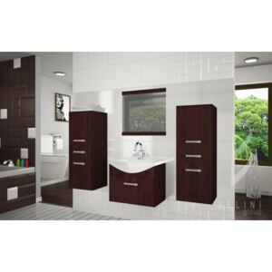 Moderná kúpeľňová zostava FINE 3PRO + zrkadlo a umývadlo 01 ZADARMO 143