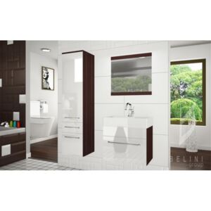 Moderná kúpeľňová zostava Sup 2pro+ so zrkadlom ZADARMO 10