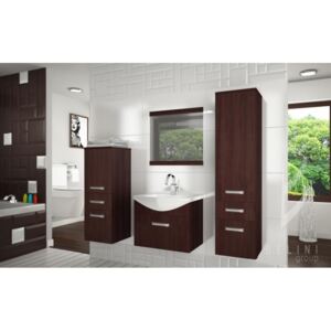 Moderná kúpeľňová zostava FINE 4PRO + zrkadlo a umývadlo 01 ZADARMO 151
