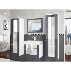 Luxusná kúpeľňová zostava ELEGANZA 5PRO + zrkadlo ZADARMO 60