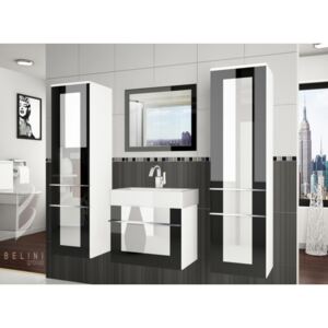 Luxusná kúpeľňová zostava ELEGANZA 5PRO + zrkadlo ZADARMO 55