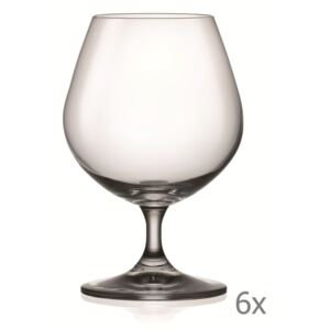 Súprava 6 pohárov na brandy Crystalex Lara, 400 ml