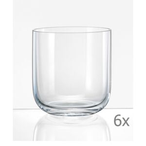 Súprava 6 pohárov na whisky Crystalex Uma, 330 ml