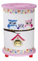 Elobra Owl family table - pink 131190 detské svietidlá