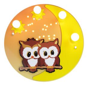Elobra Owl brothers - big 128176 detské svietidlá