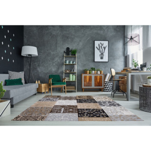 Dizajnový koberec Lessie 240x160 cm / sivá