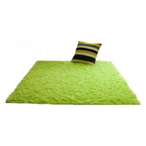 Plyšový koberec Zelený 120x170 cm