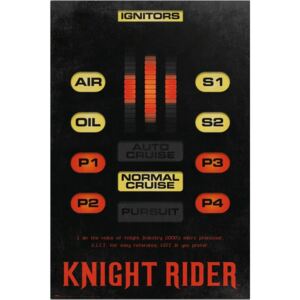 Plagát, Obraz - Knight Rider, (61 x 91.5 cm)