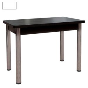 Jedálenský stôl 100 x 60 cm kovove nohy - 2 varianty dosek Oblé
