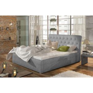 Čalúnená posteľ s úložným priestorom 180 x 200 cm Mia 01