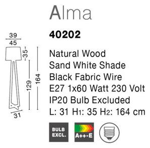 Novaluce Alma White 1 40202 stojace lampy