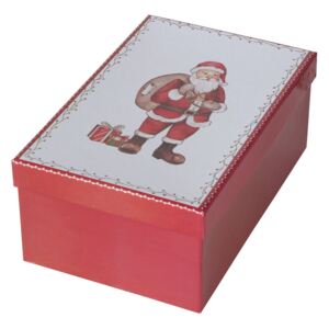 Boltze Kartónová krabica s mikulášom 22,5 cm