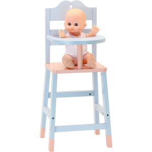Petitcollin Drevená jedálenská stolička pre bábiky