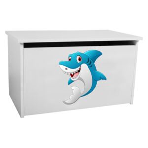 Detský úložný box Toybee so žralokom