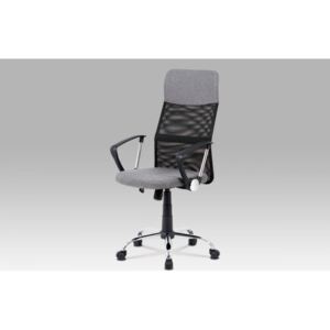 Kancelárska stolička KA-V204 GREY sivá / čierna Autronic