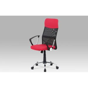 Kancelárska stolička KA-V204 RED červená / čierna Autronic